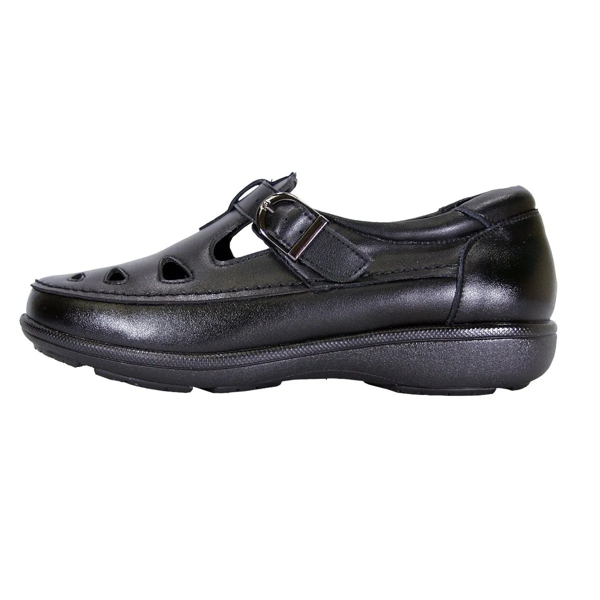 24 HOUR COMFORT Annette Women's Wide Width Leather Loafers