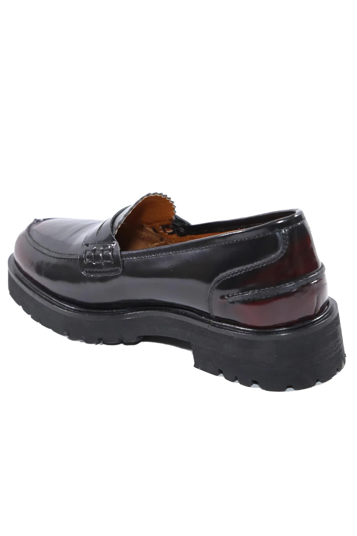 Alder Burgundy Leather Loafer