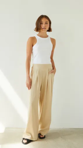 ALEXIS TROUSERS - SAND