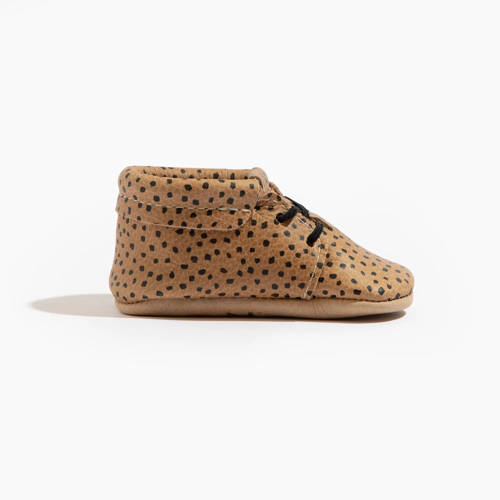 Almond Speckles Oxford Baby Shoe