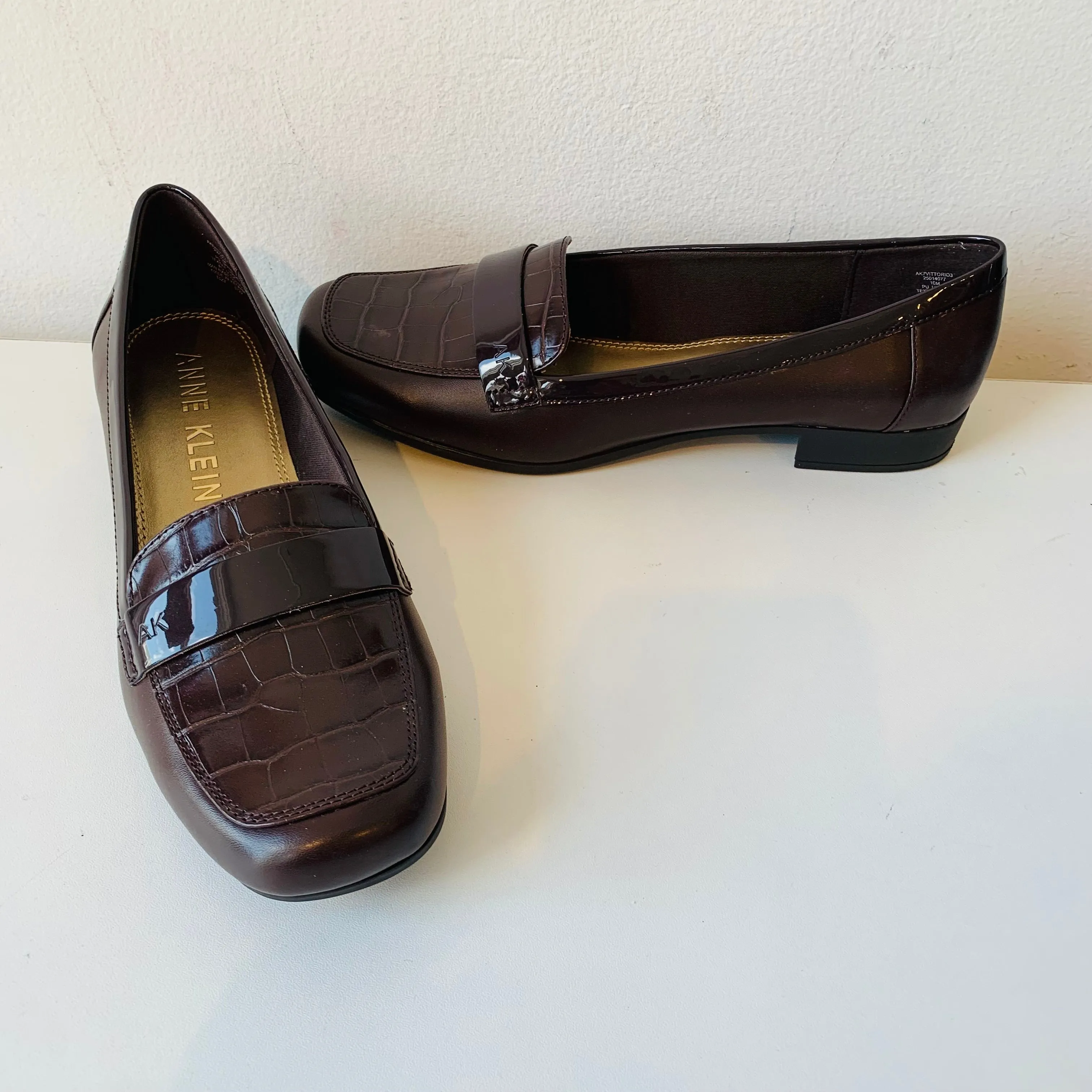 Anne Klein Brown IFLEX Loafers Size 10