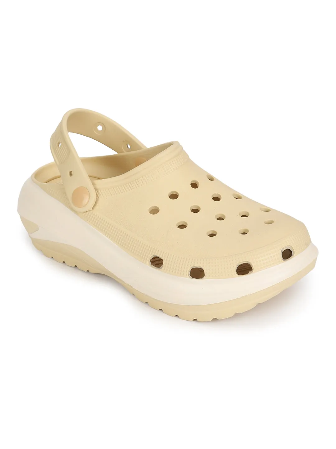 Beige PU Slip-On Croc Flats (TC-RS3496-BEIG)