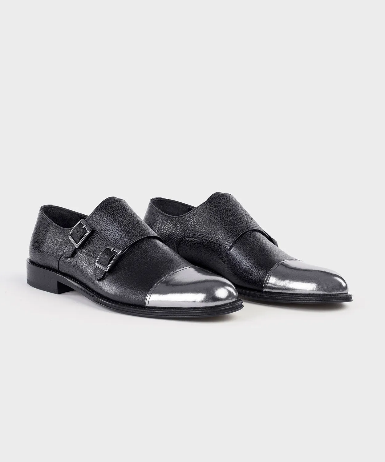 Black Leather Loafers