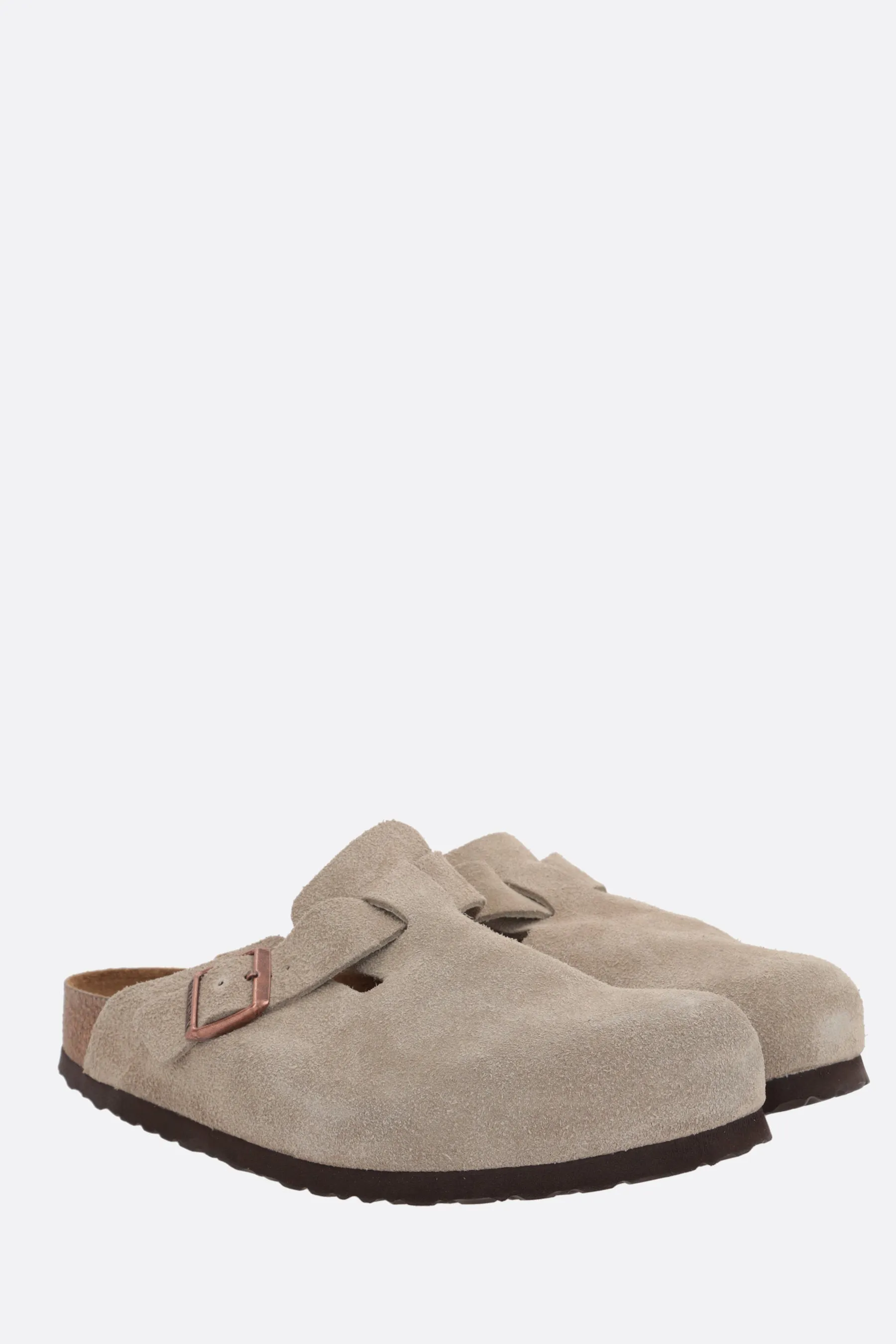 Boston Suede Flat Mules