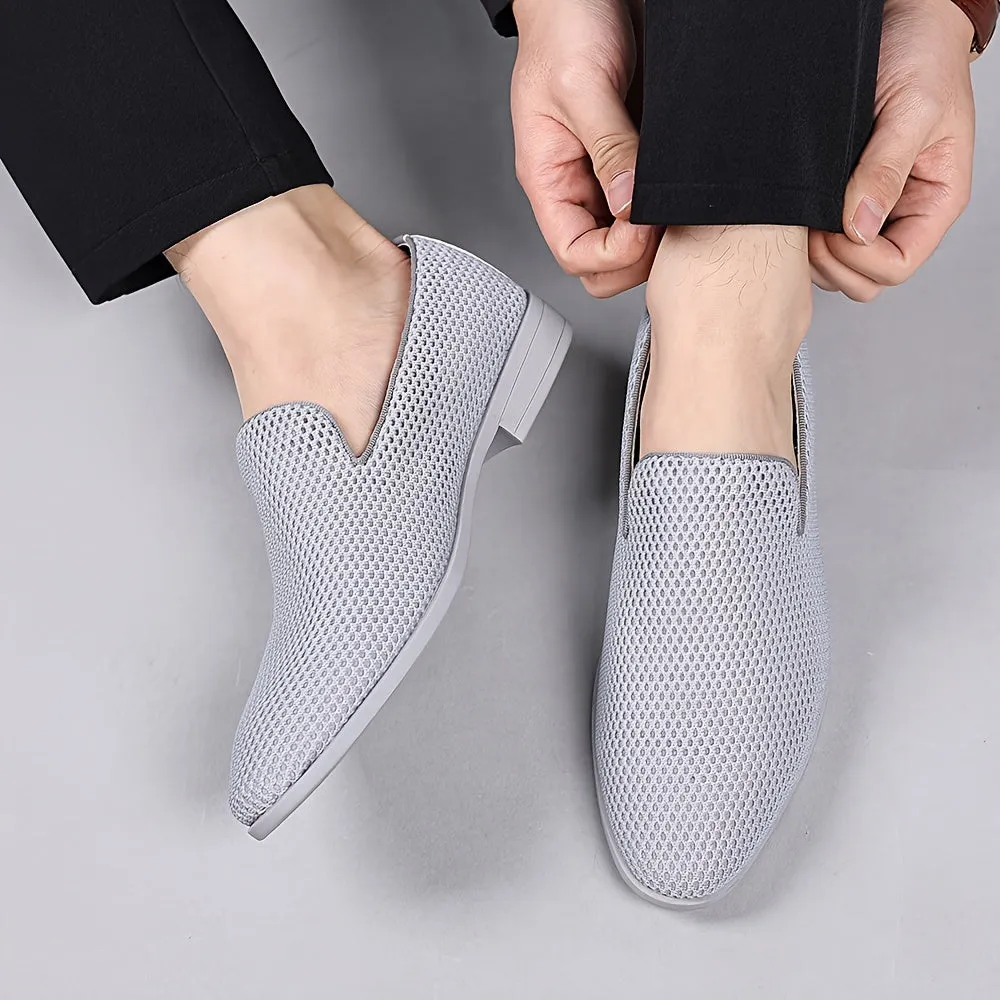 Breathable Plus Size Loafer Shoes