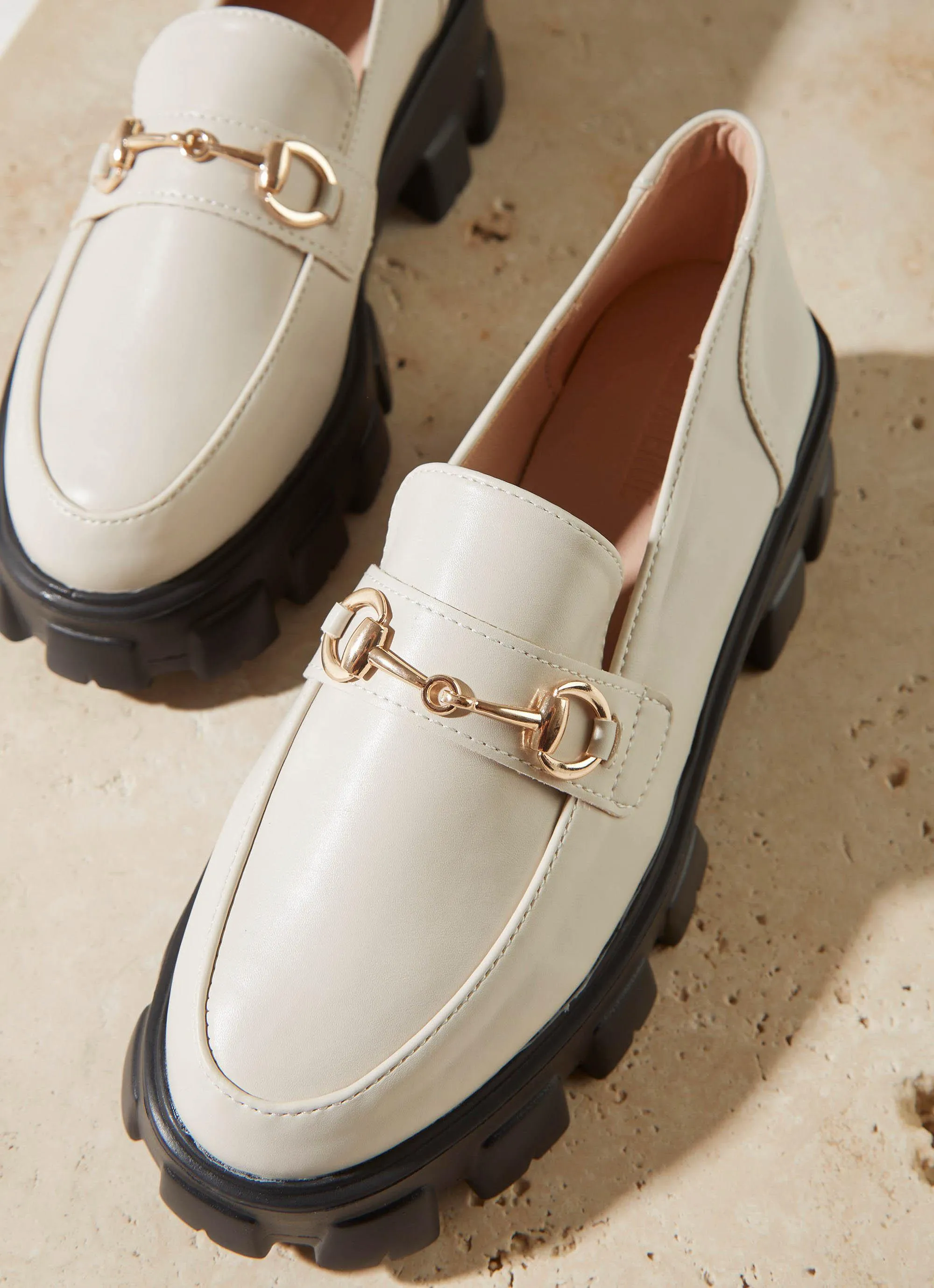 Brigitta Loafer - Bone