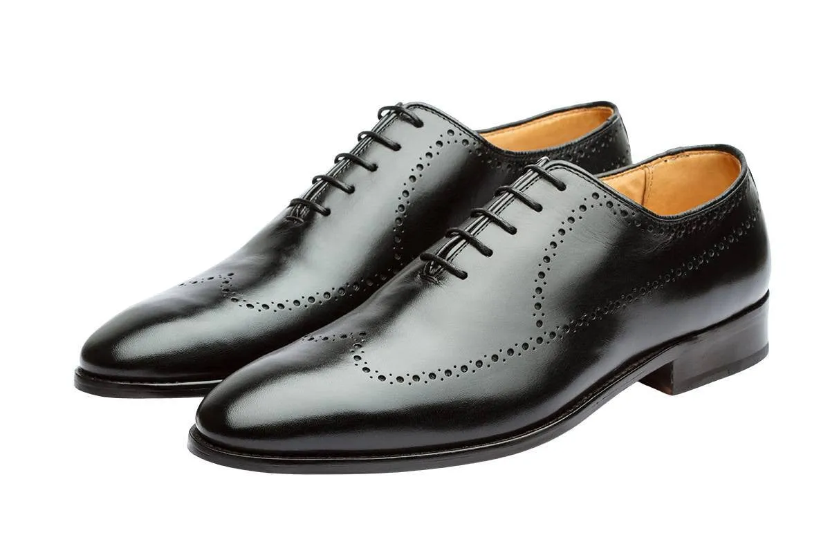 BROGUE OXFORD –BLACK