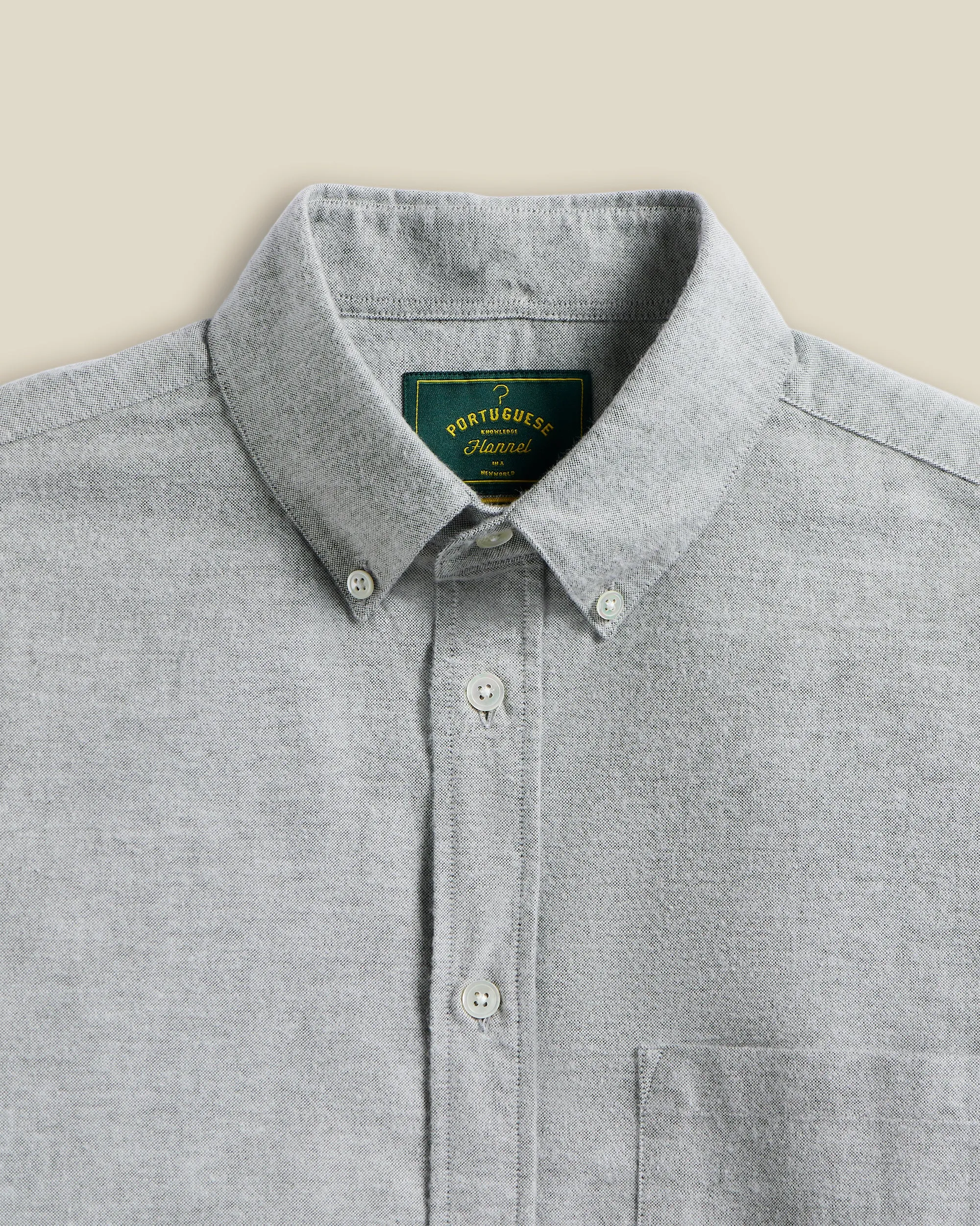 Brushed Oxford - Moss Green