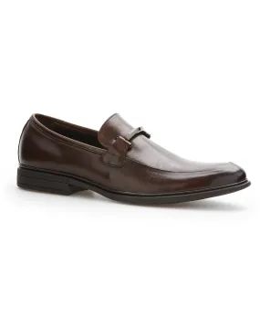 Buckled Leather Loafers