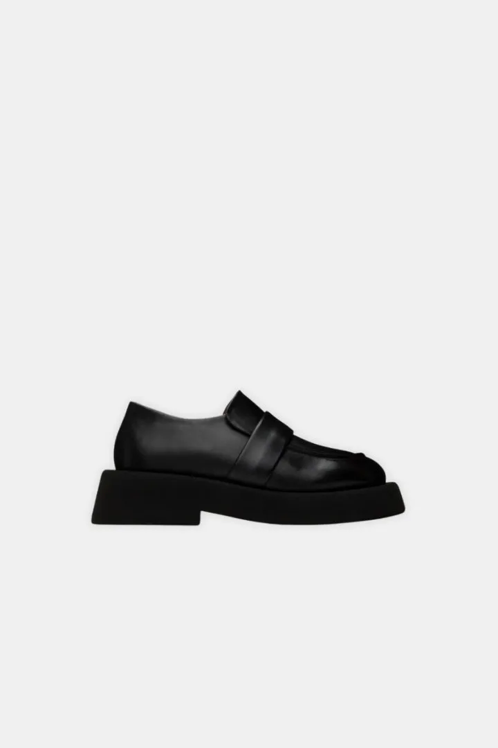 Calfskin Wide-Sole Loafers