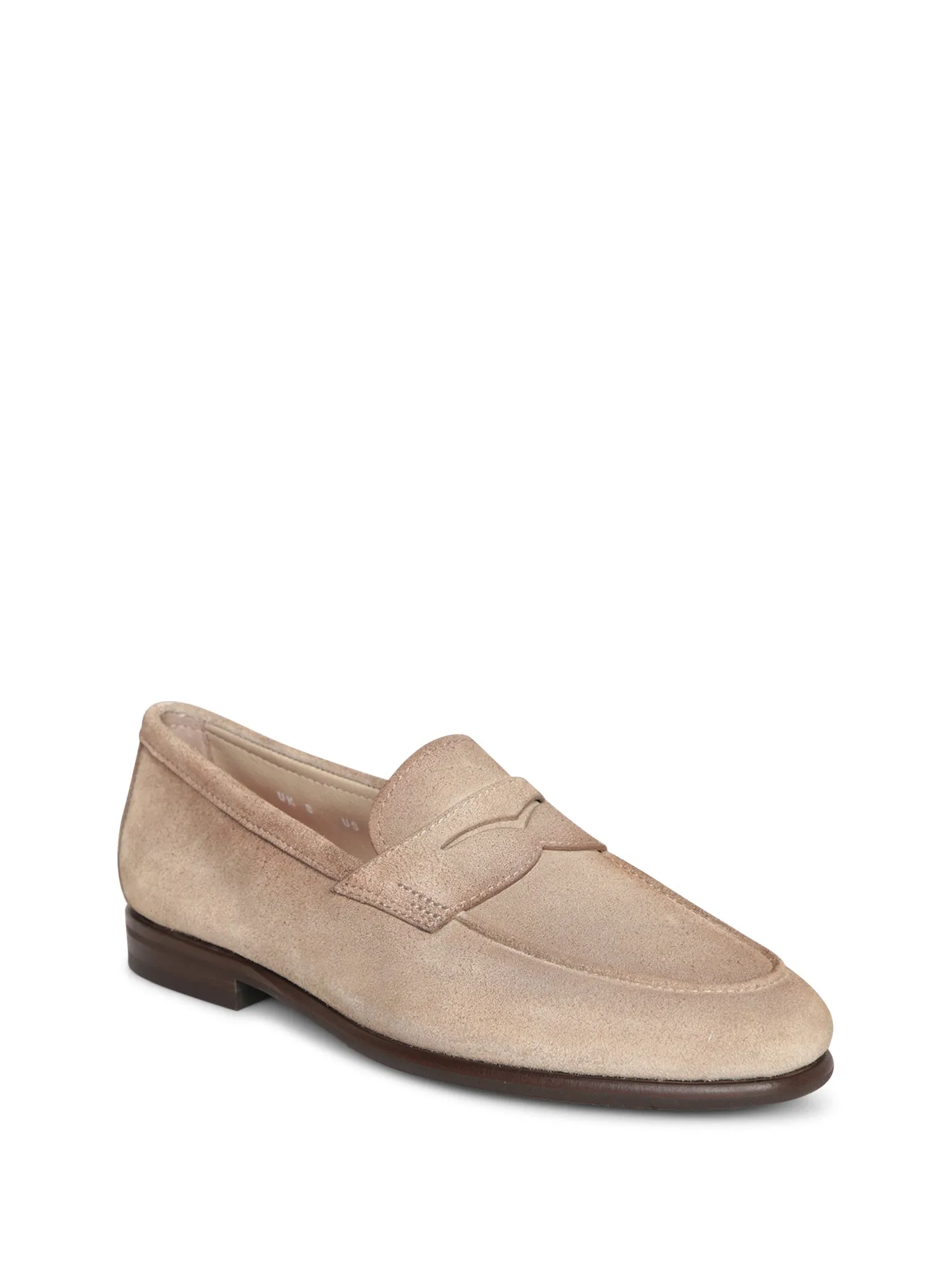 Carlo Suede Beige Loafers