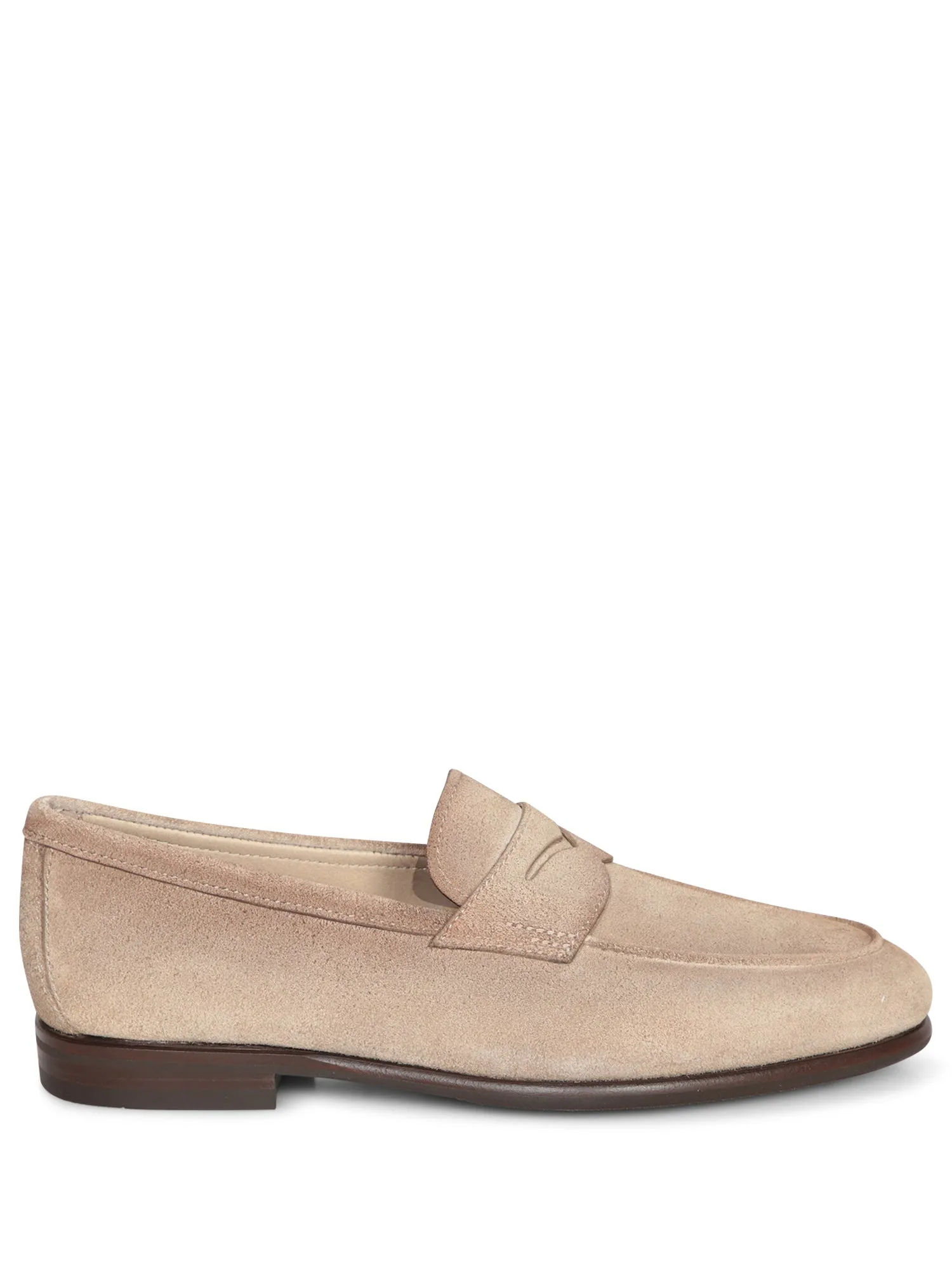 Carlo Suede Beige Loafers