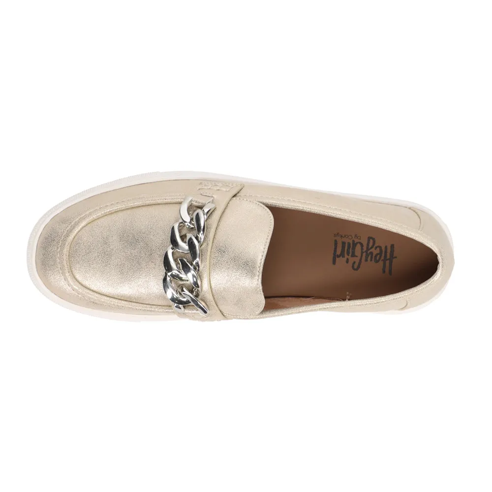 Chain Reaction Metallic Slip On Sneakers