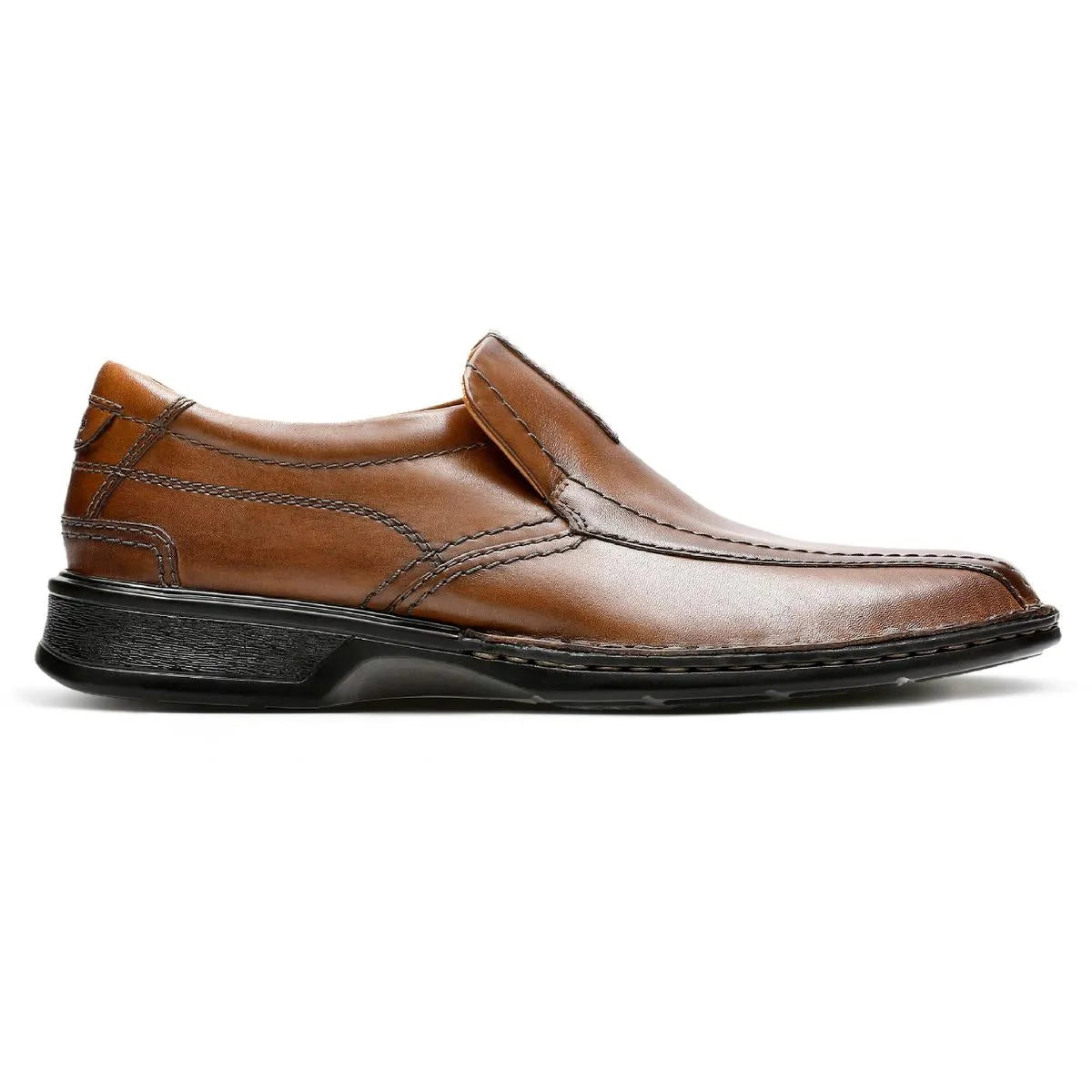 Clarks Men's Escalade Step Leather Slip-On Dress Loafer