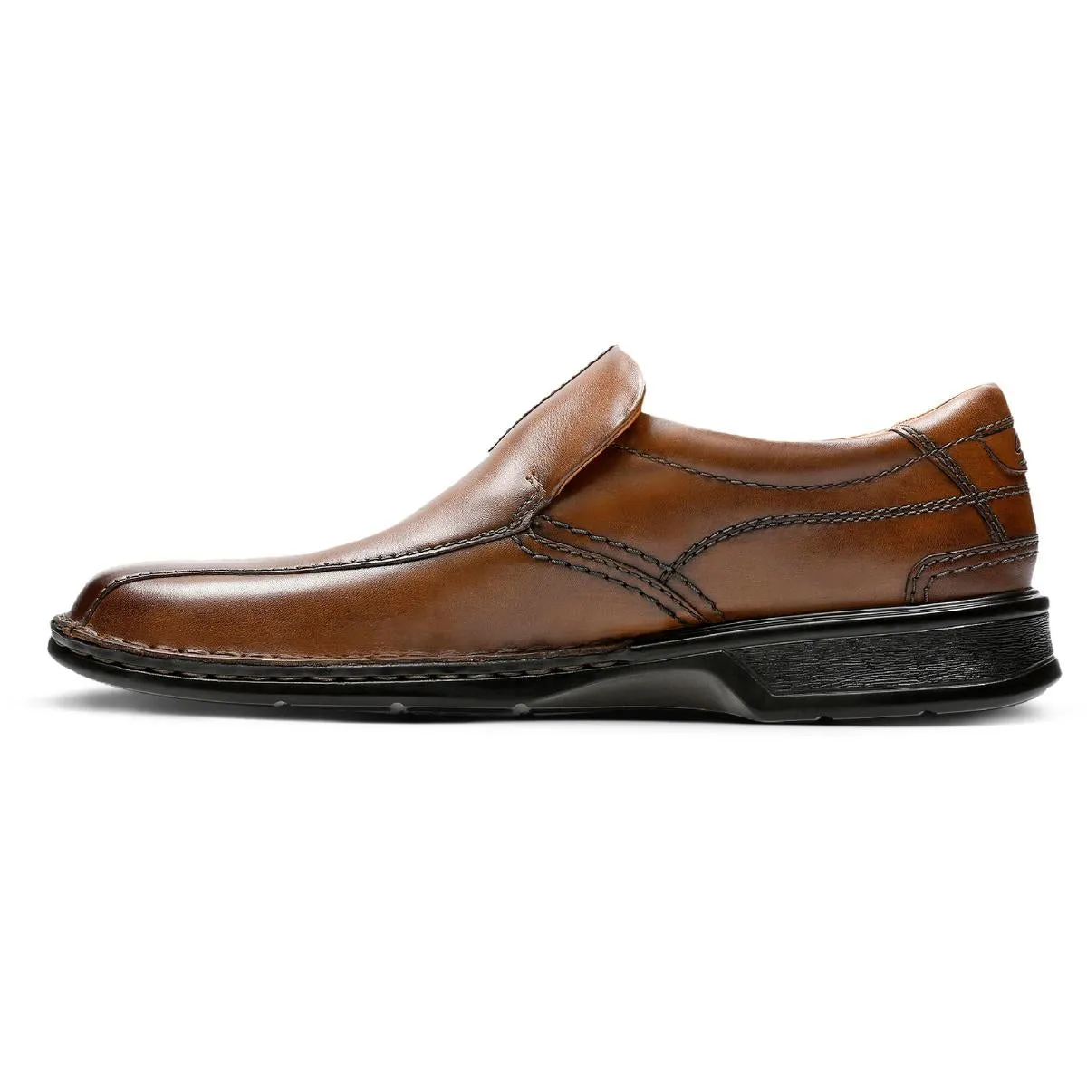 Clarks Men's Escalade Step Leather Slip-On Dress Loafer