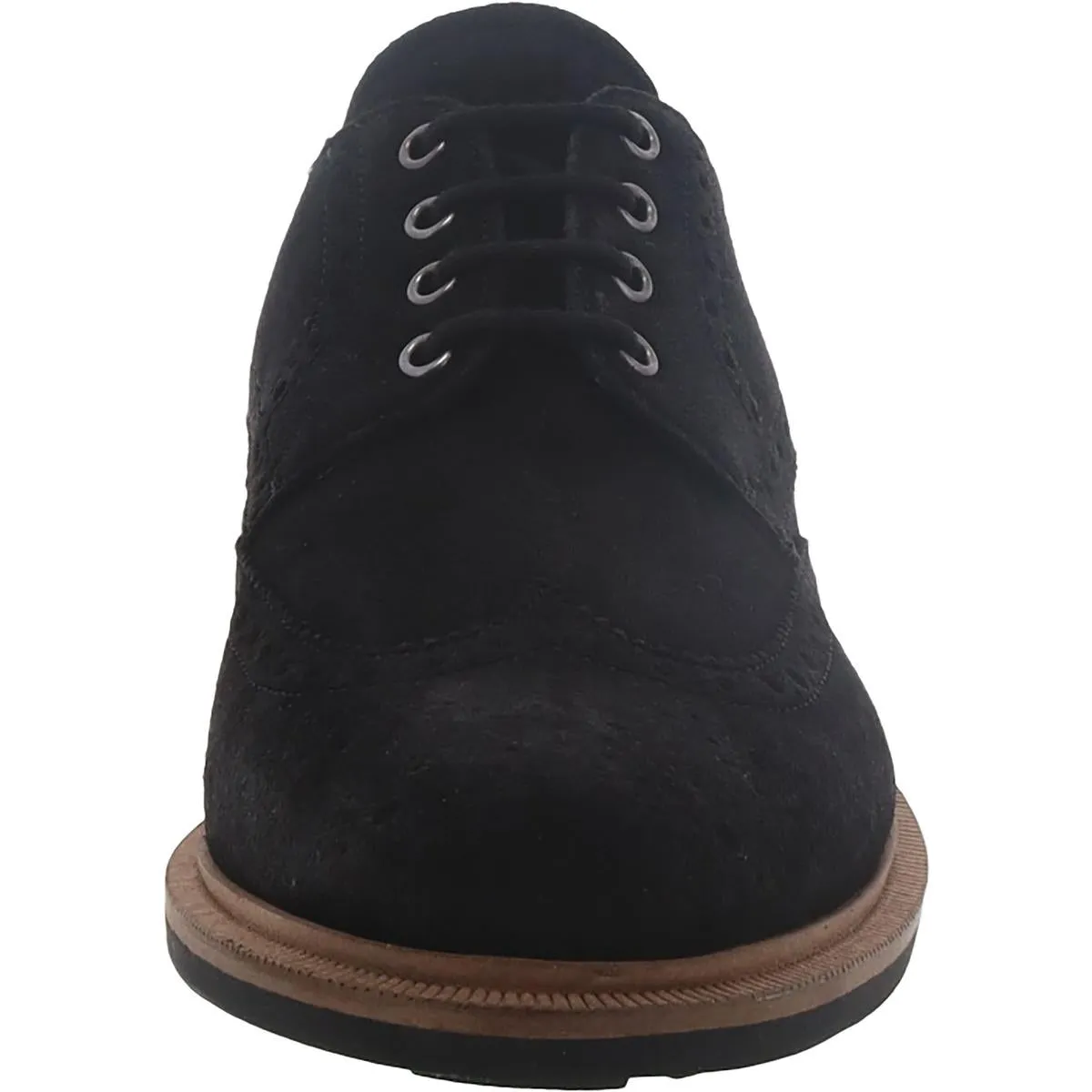 Clarks Mens Foxwell Limit Suede Lace Up Oxfords