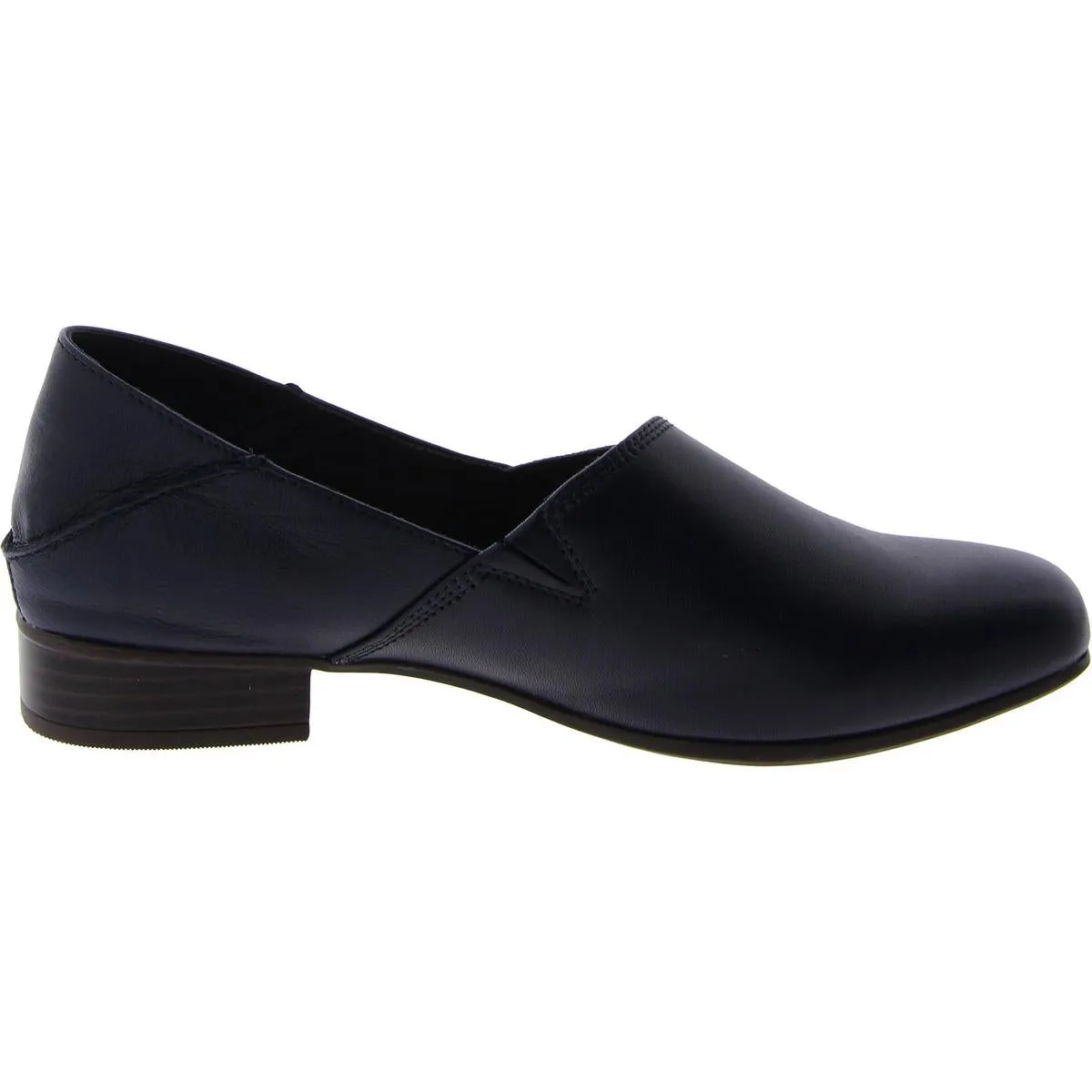 Clarks Womens Juliet Trim Leather Round toe Loafers