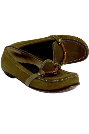 Cole Haan - Olive Suede Loafers Sz 6.5