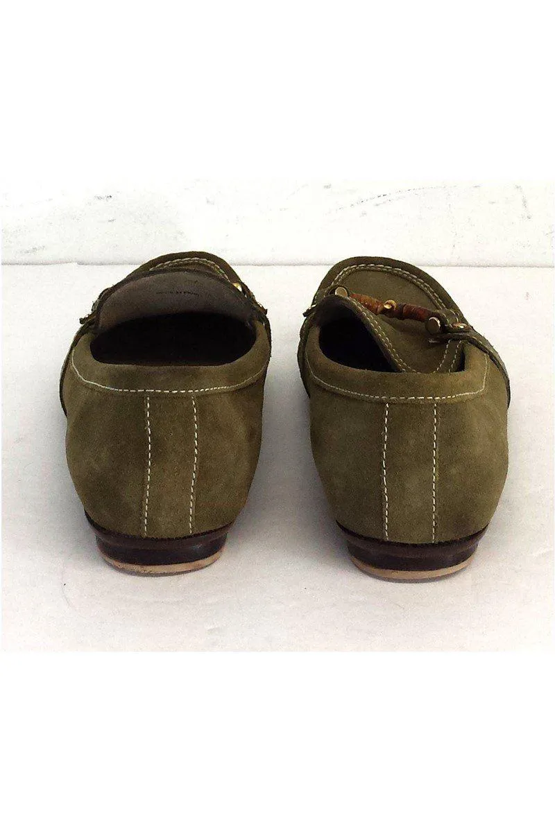 Cole Haan - Olive Suede Loafers Sz 6.5