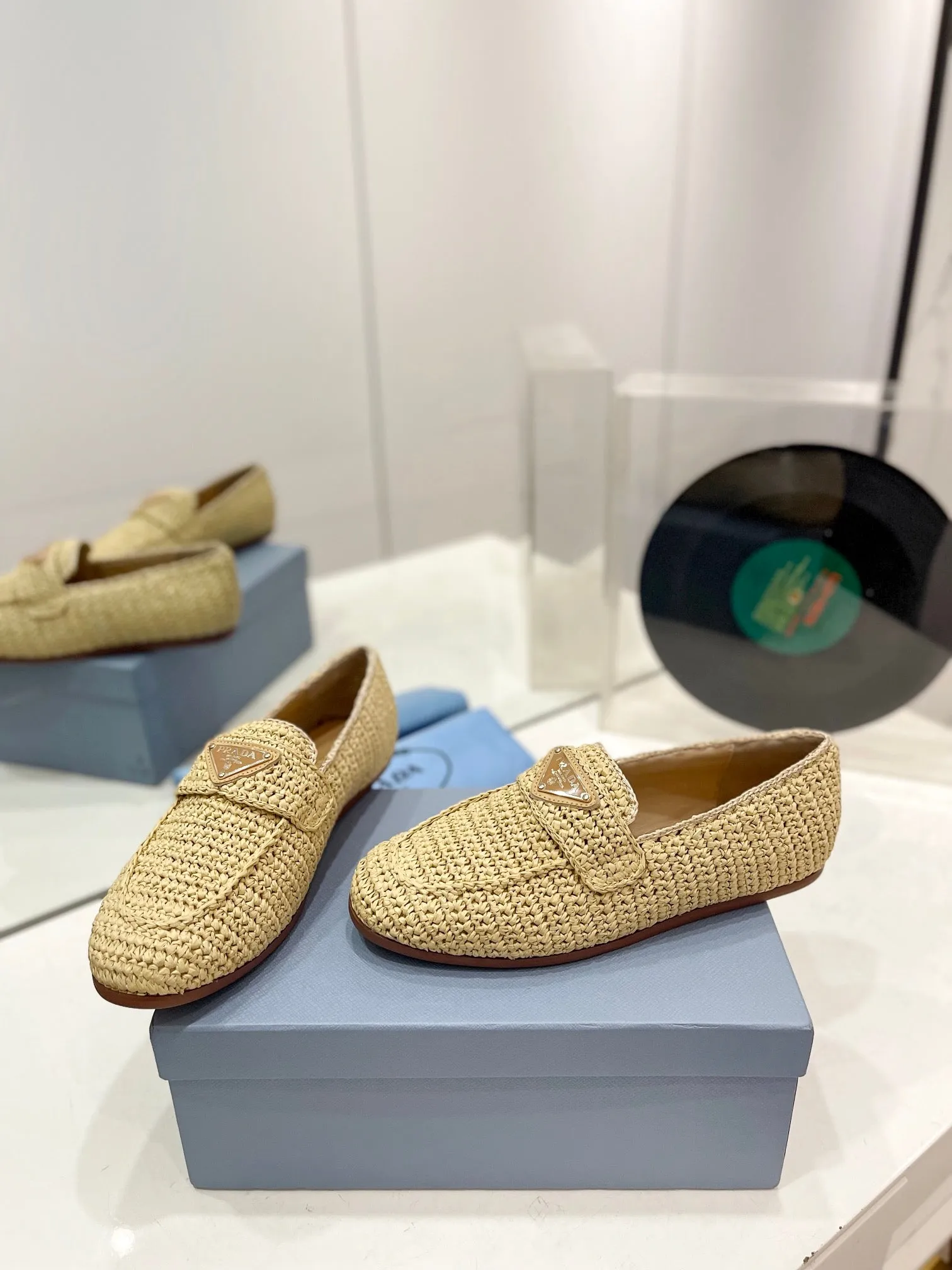 Crochet Loafer 10mm Beige