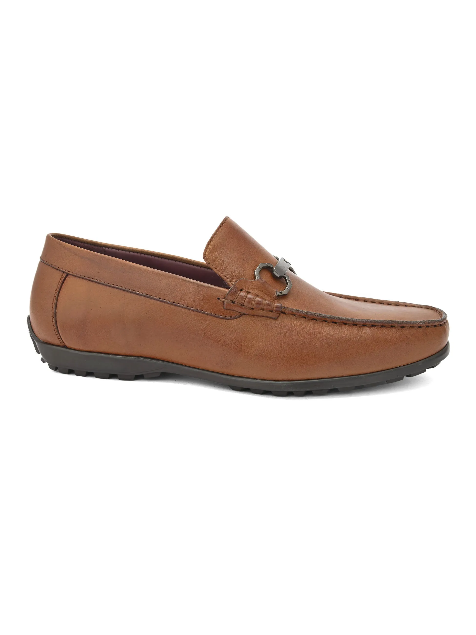 Curtis Tan Driving Loafers