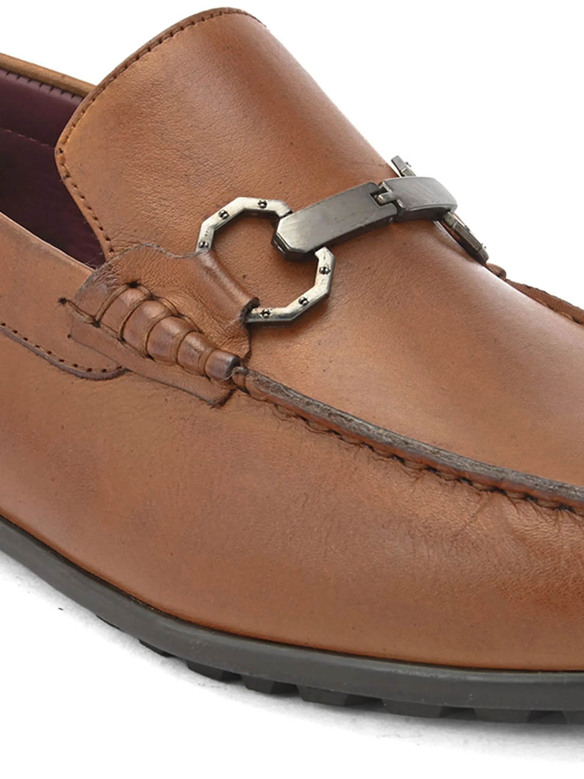 Curtis Tan Driving Loafers