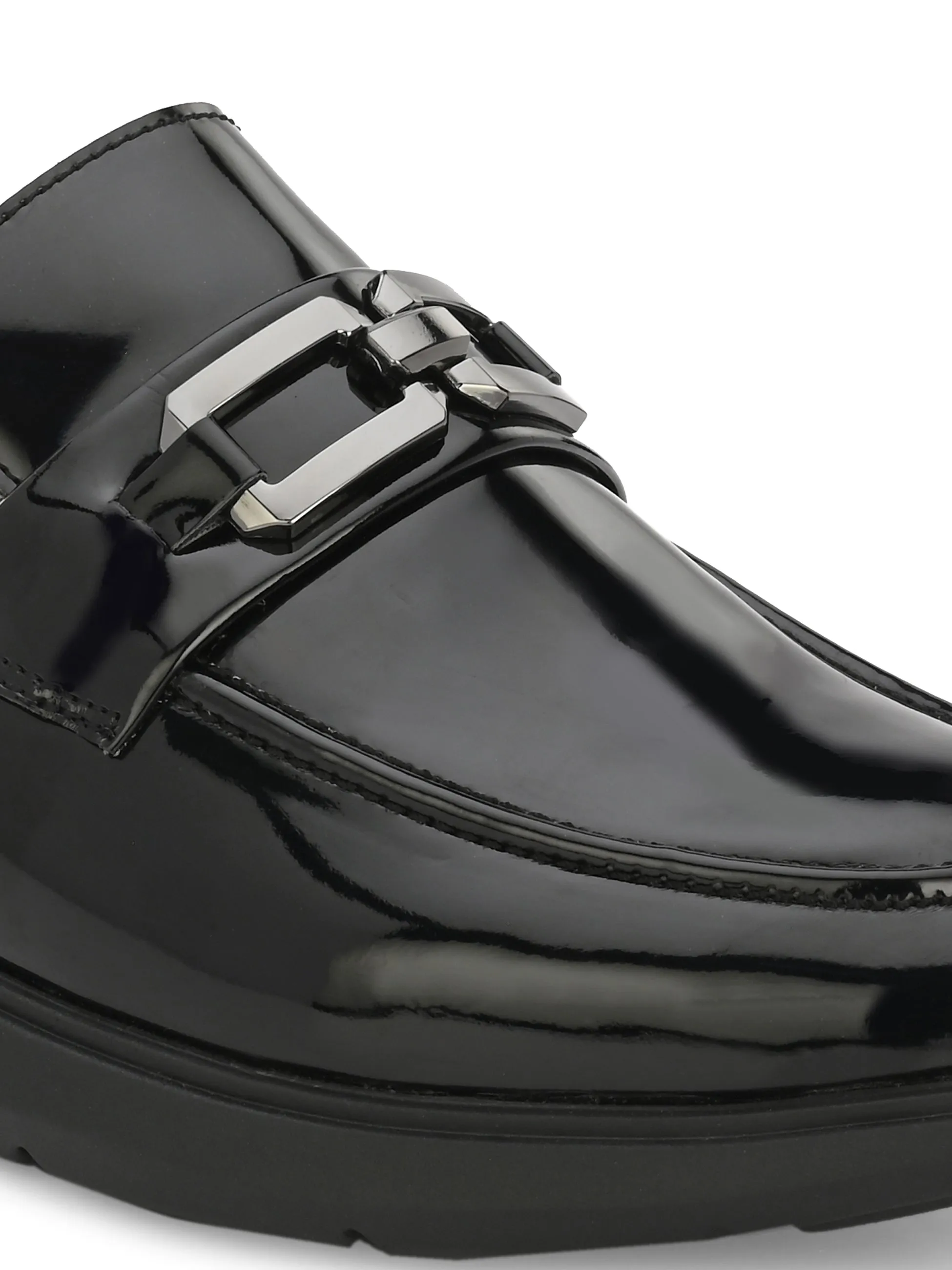 Elliot Black Patent Loafers