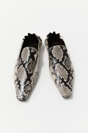 Flat Loafer - Python