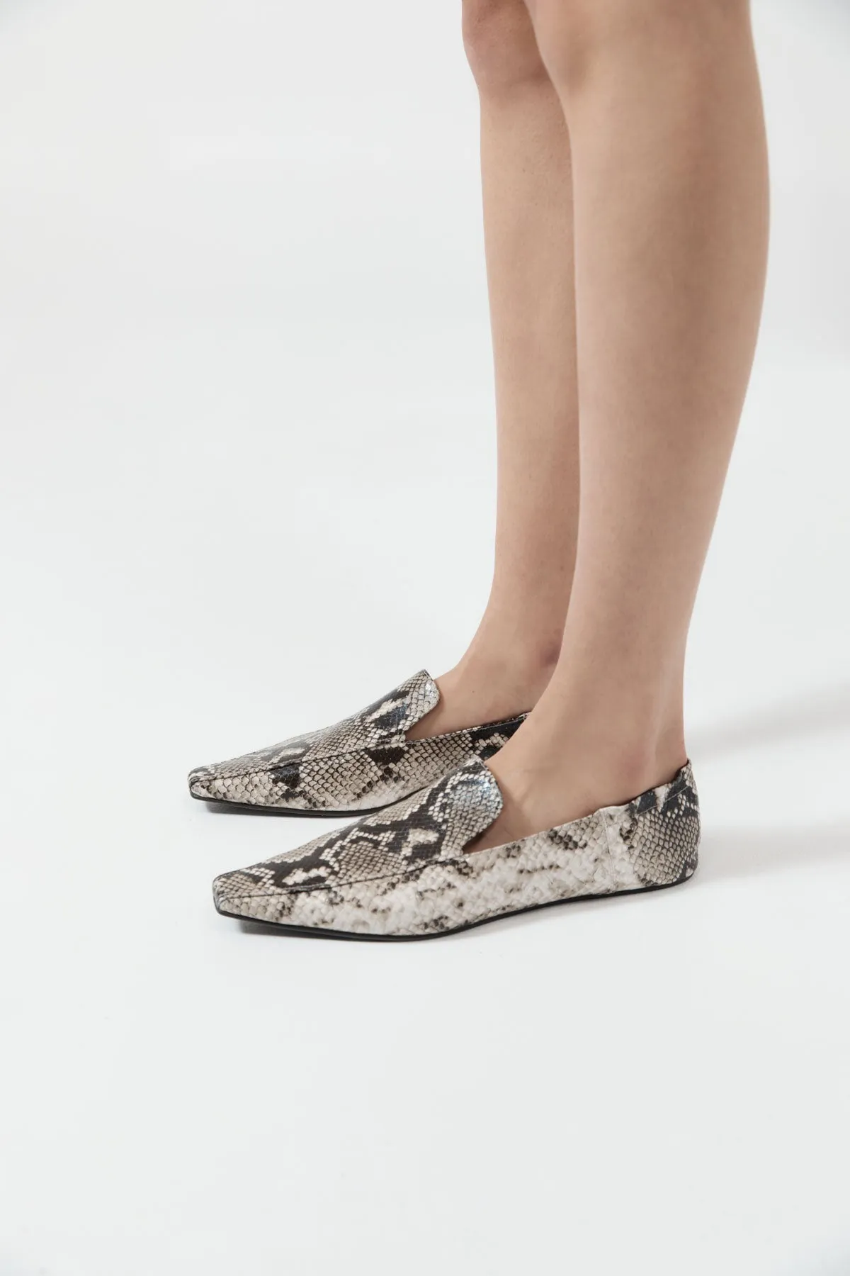 Flat Loafer - Python