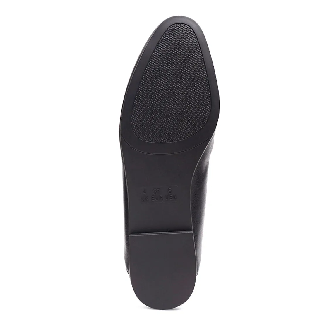 Foldable Synthetic Loafer in Black