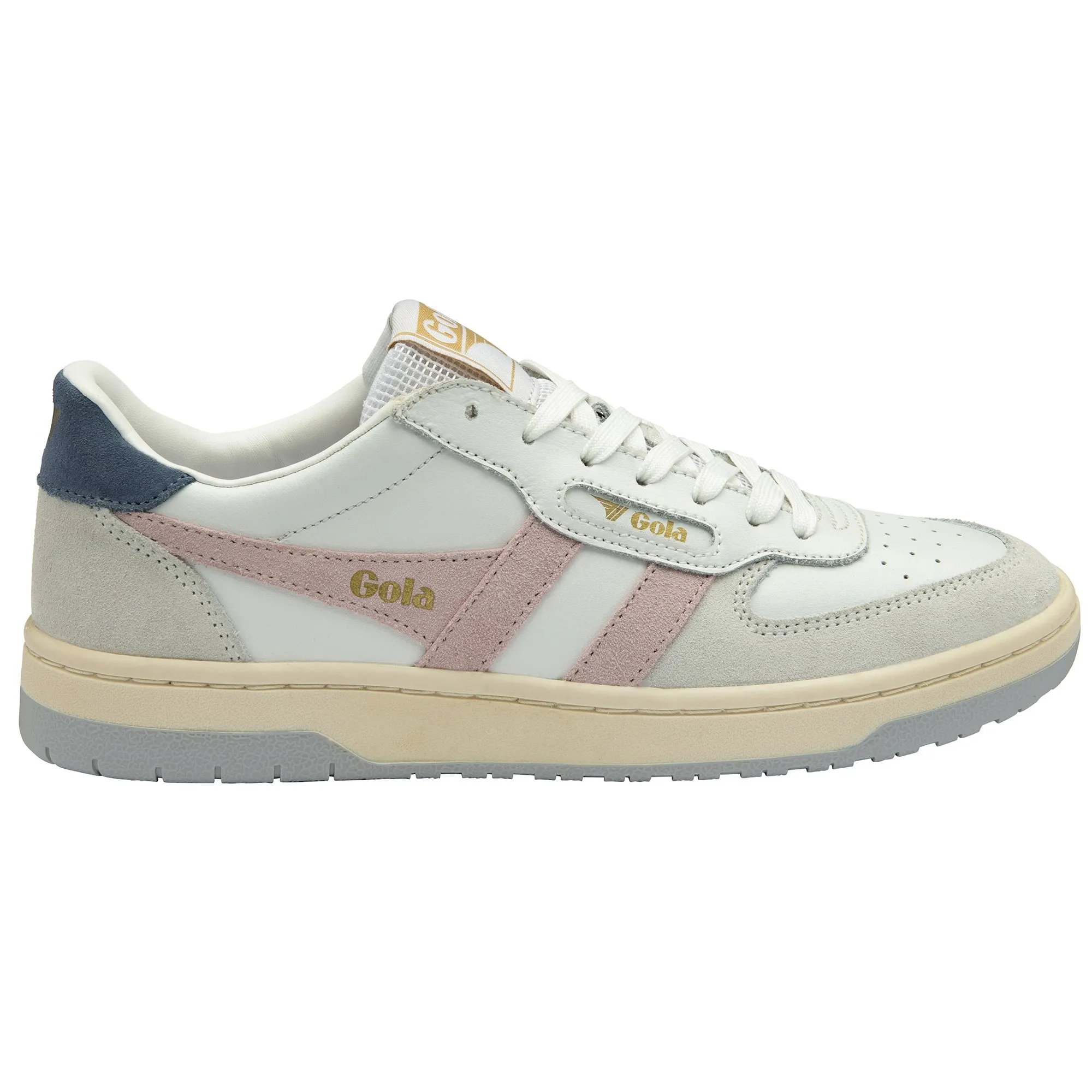 Gola Womens Trainer Hawk White/Chalk Pink/Moonlight/Light Grey