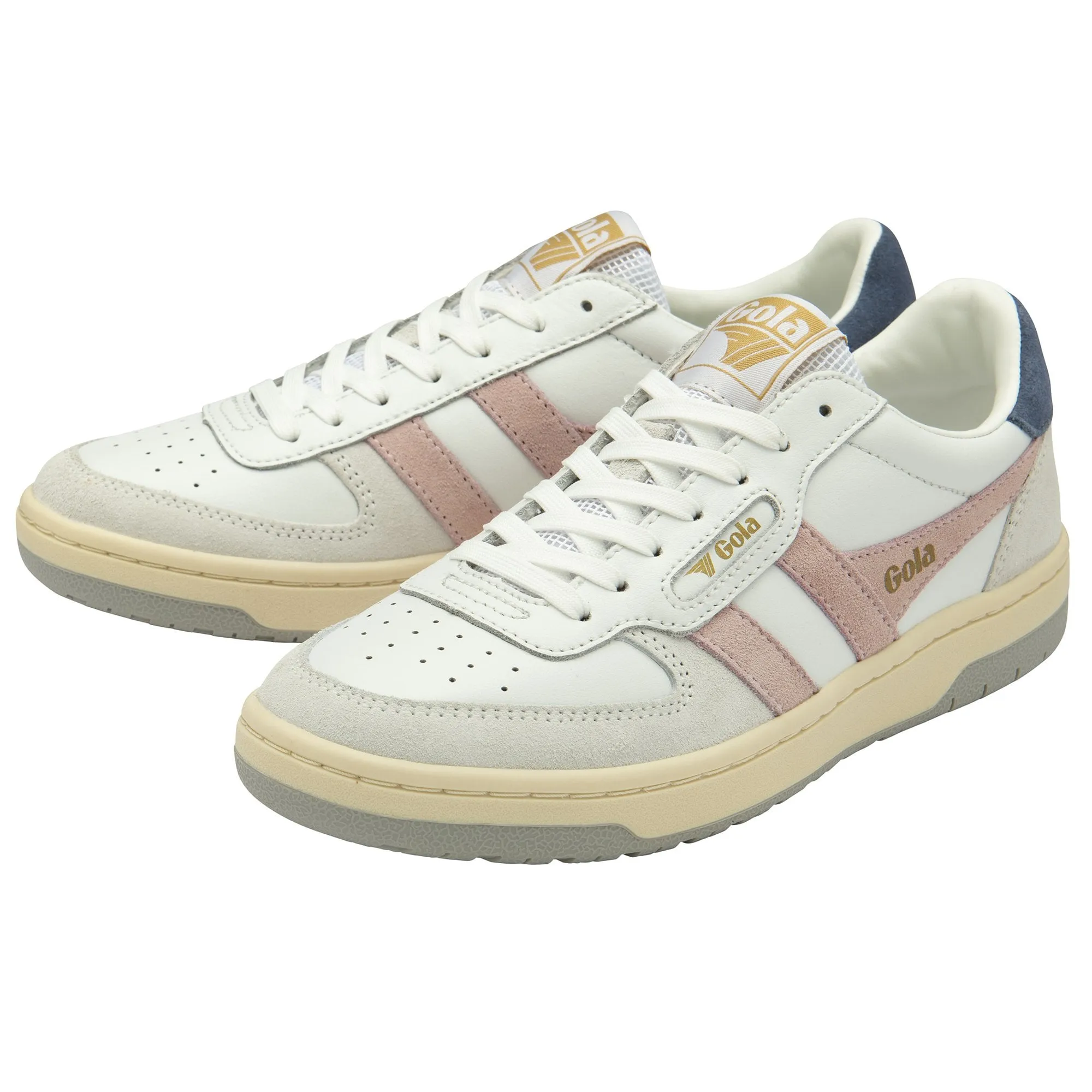 Gola Womens Trainer Hawk White/Chalk Pink/Moonlight/Light Grey