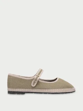 Green Ishmael Mary Jane flats