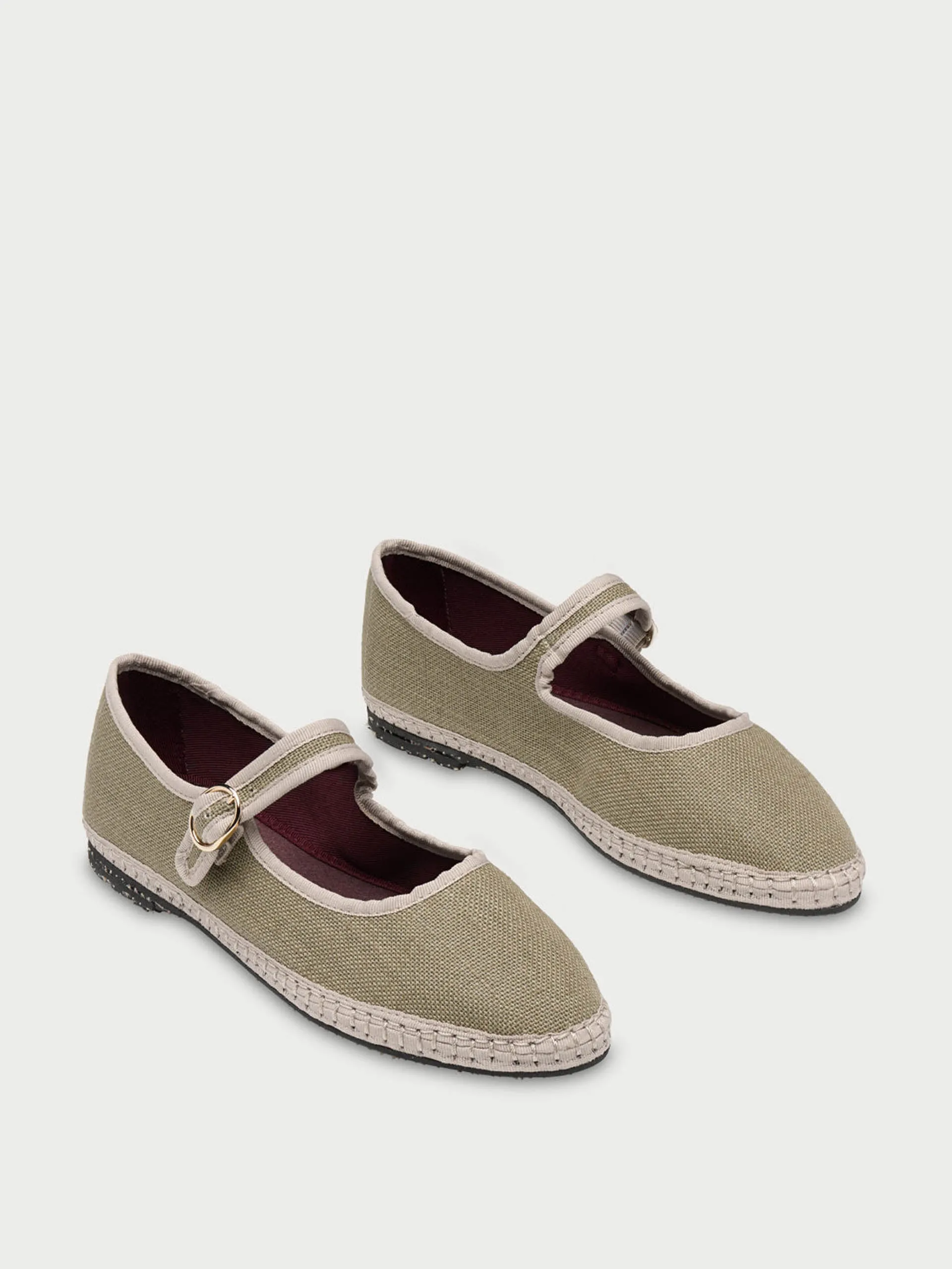 Green Ishmael Mary Jane flats