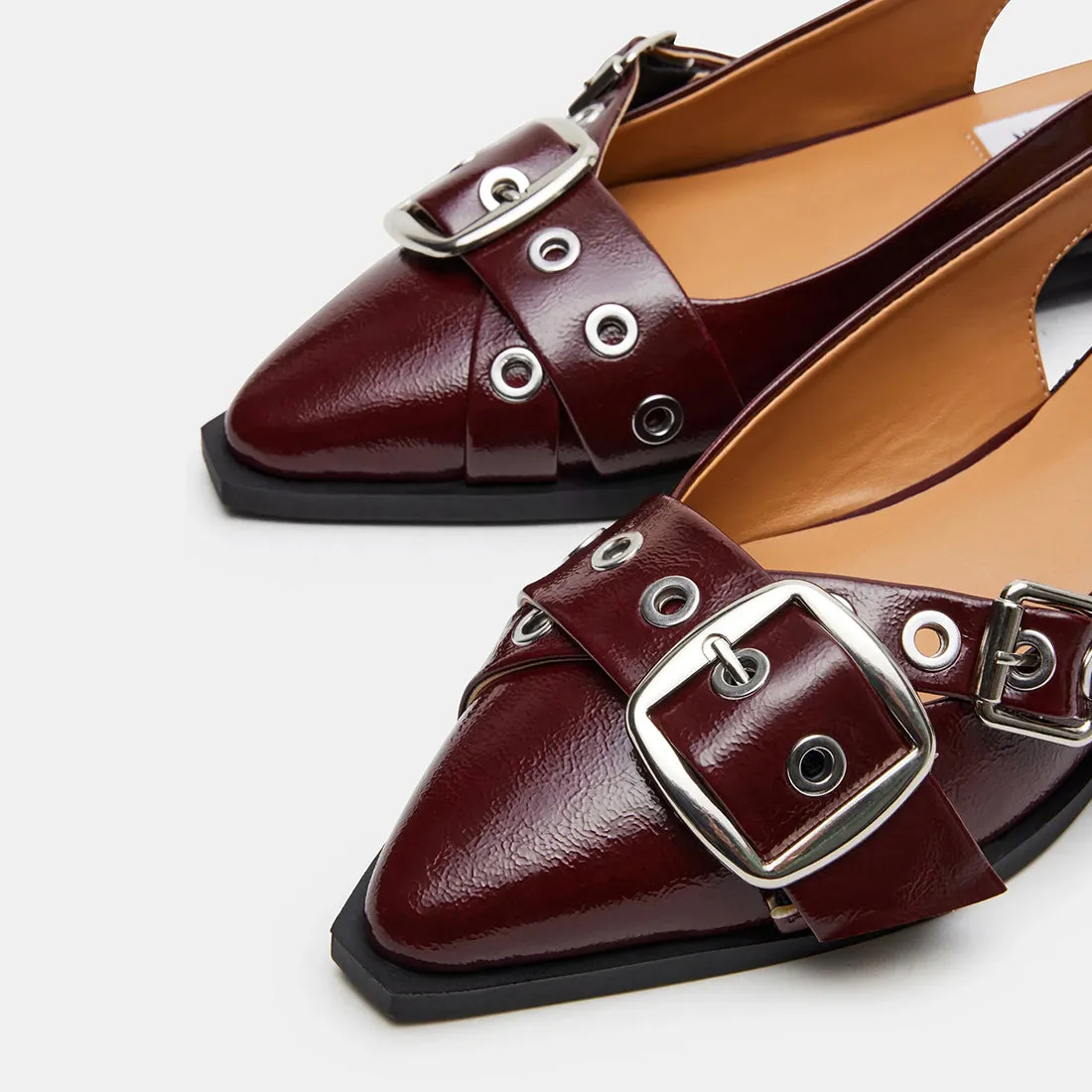 GUTZY BURGUNDY PATENT