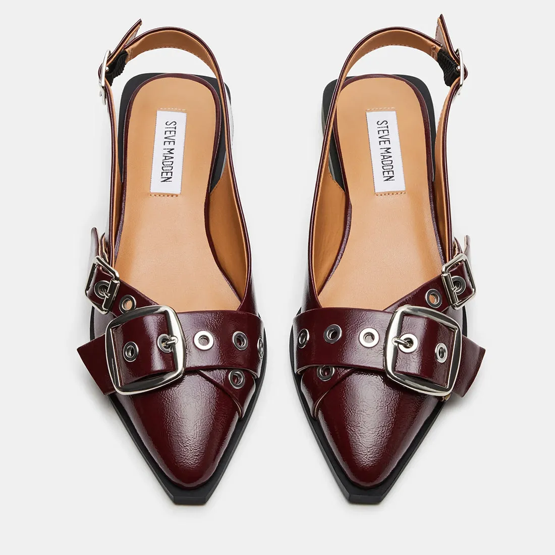 GUTZY BURGUNDY PATENT