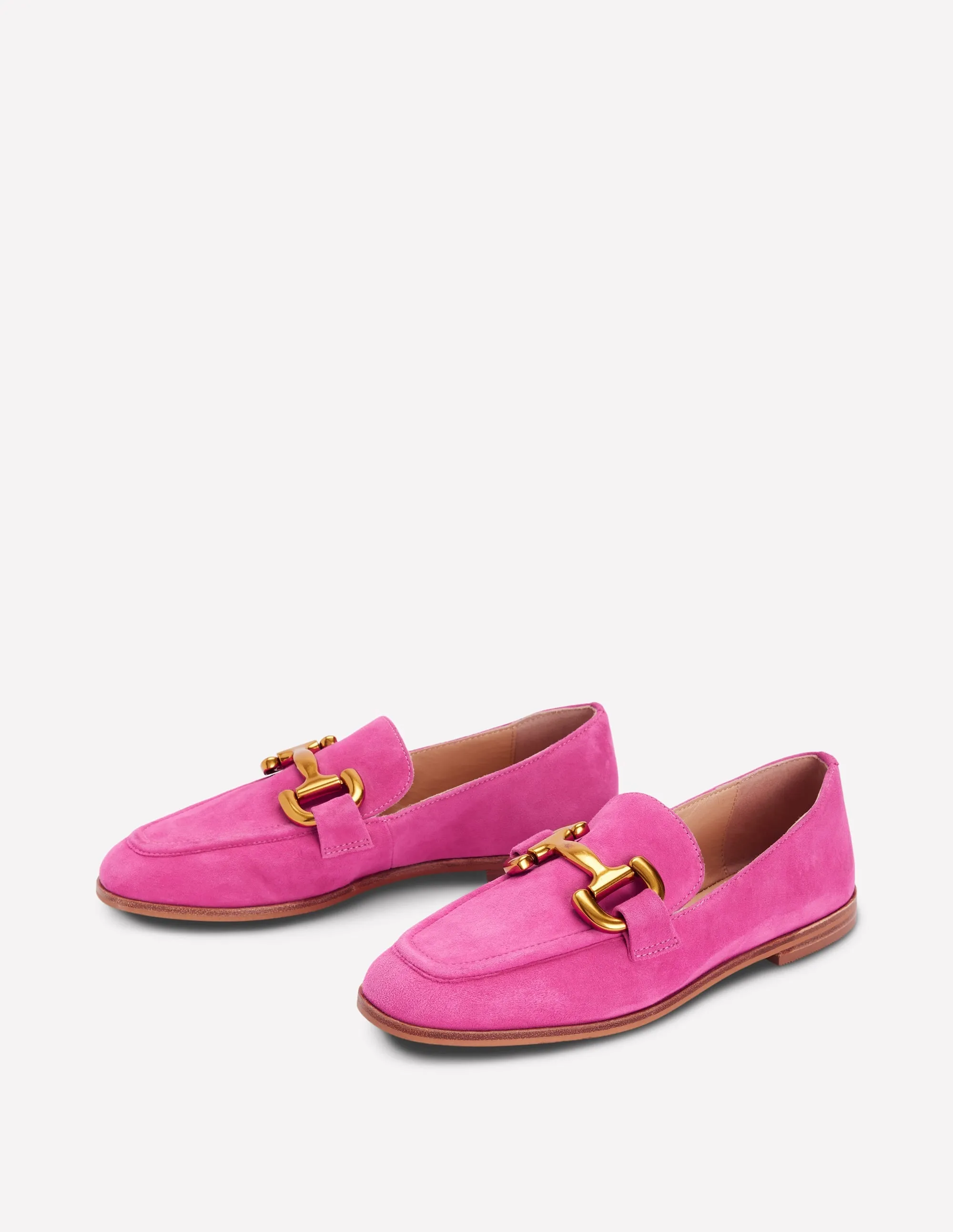 Iris Snaffle Loafers-Pink Peony