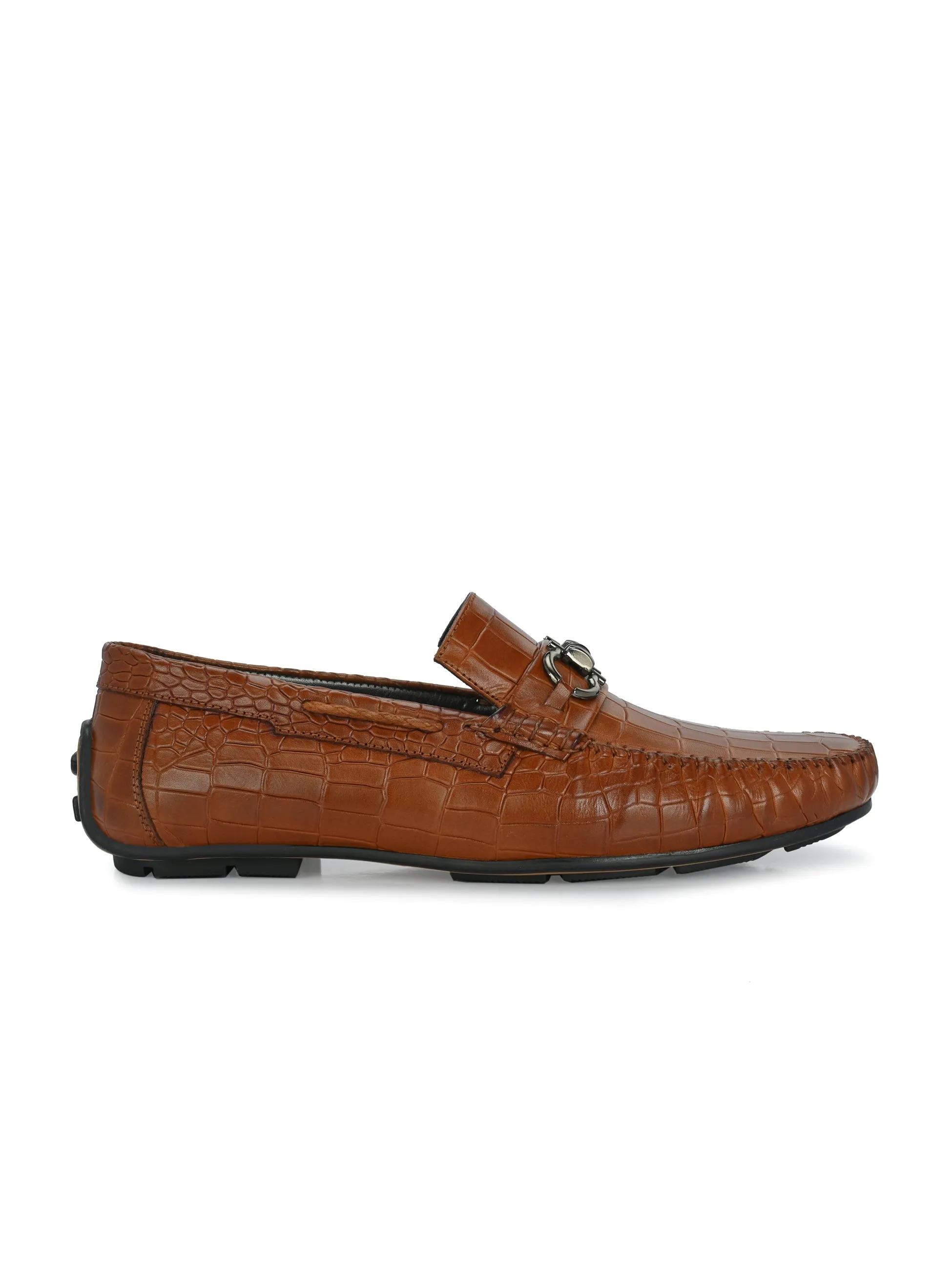 Libson Tan Driving Loafers