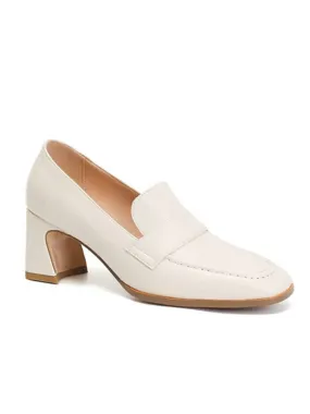 Mary Jane Square Toe Block Heel