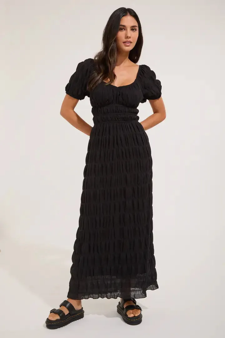 Maude Maxi Dress -Black