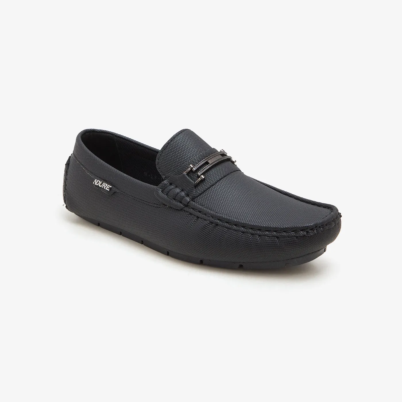 Men's Buckle Detail Loafers