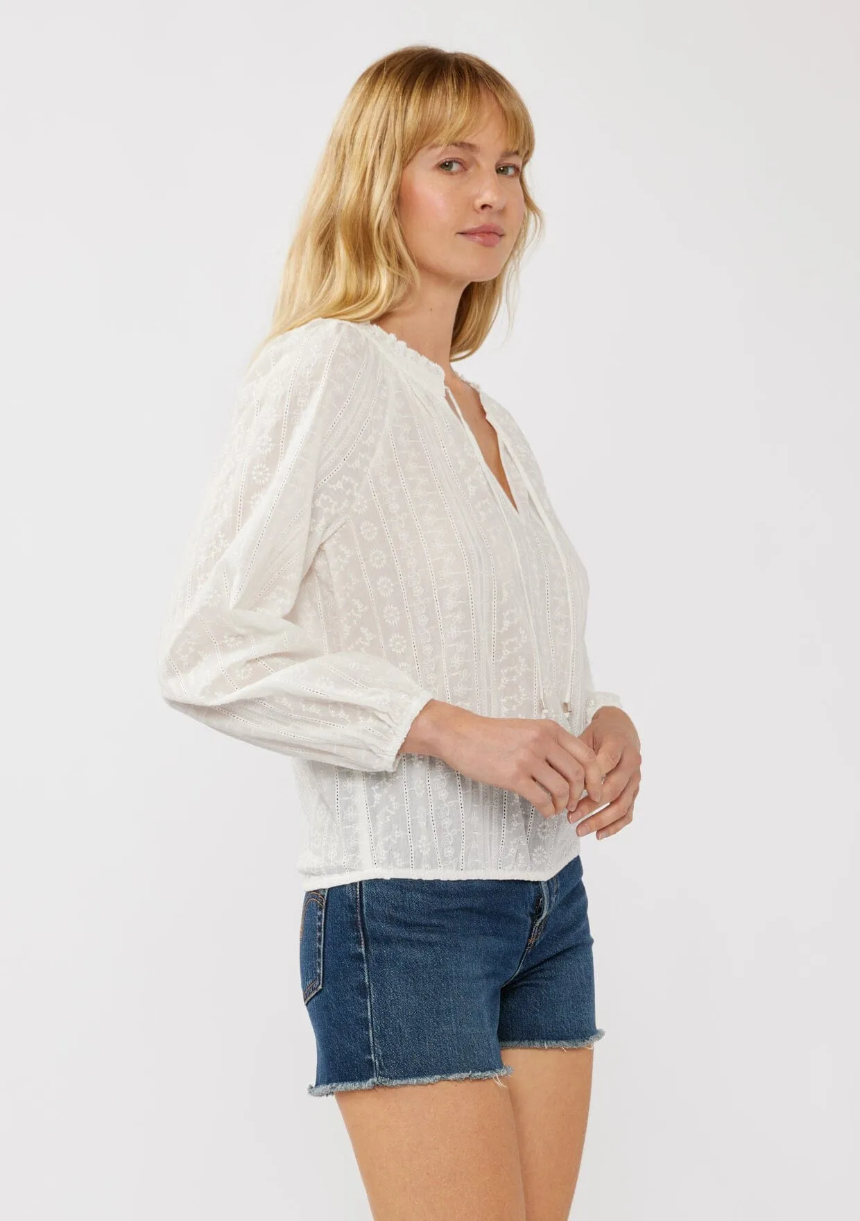 Mia Embroidered Blouse