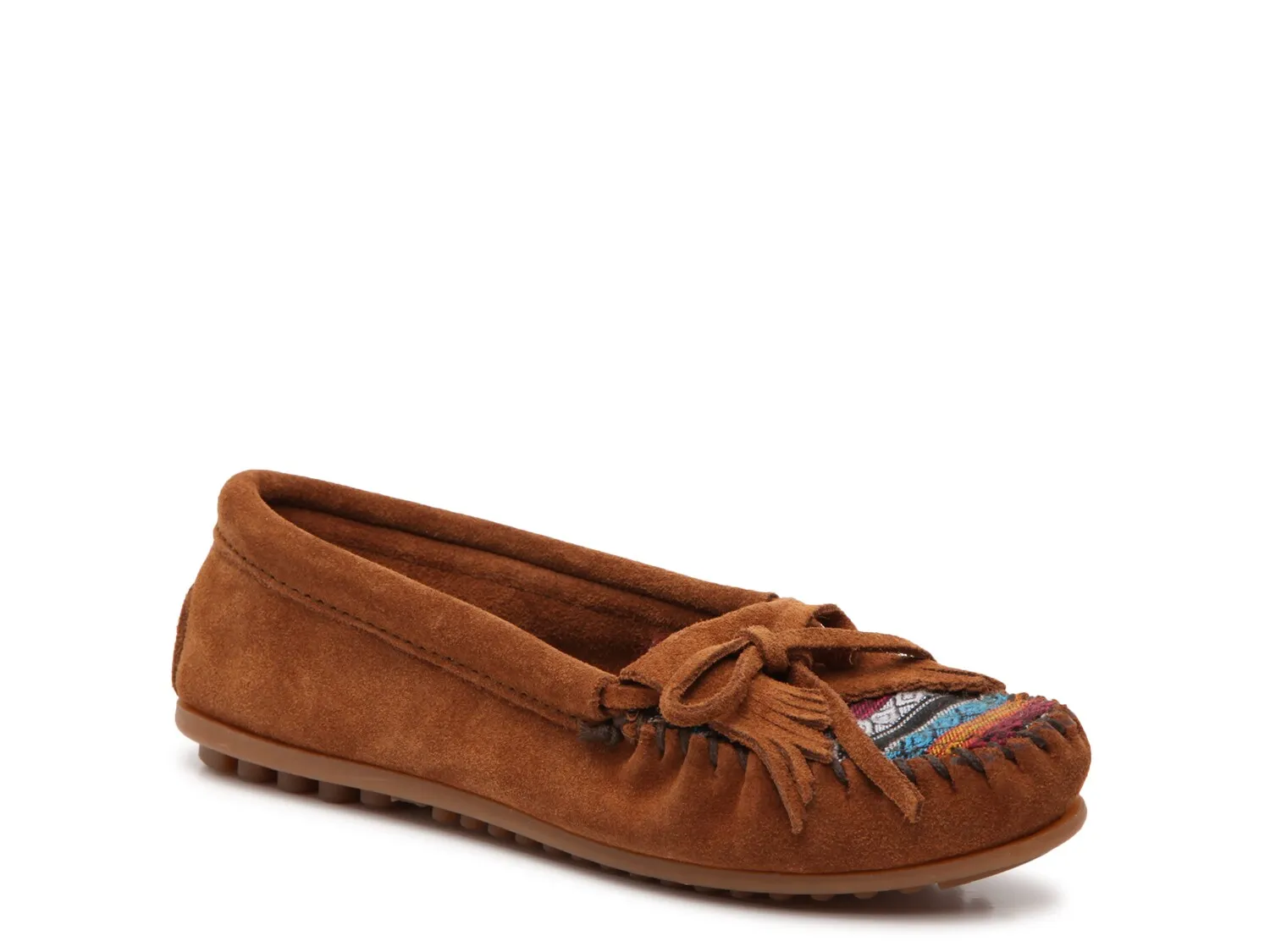 Minnetonka Kilty moccasins, multicolor