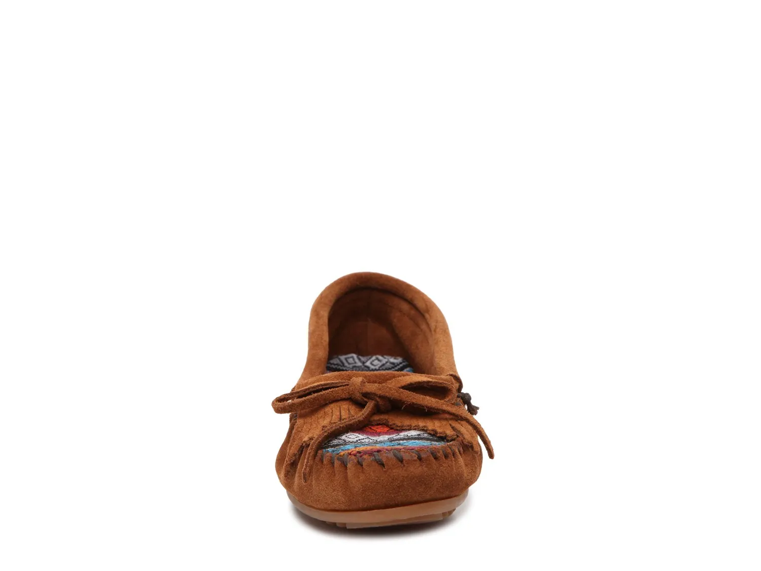 Minnetonka Kilty moccasins, multicolor