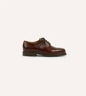 Paraboot Avignon Brown Leather Derby Shoe