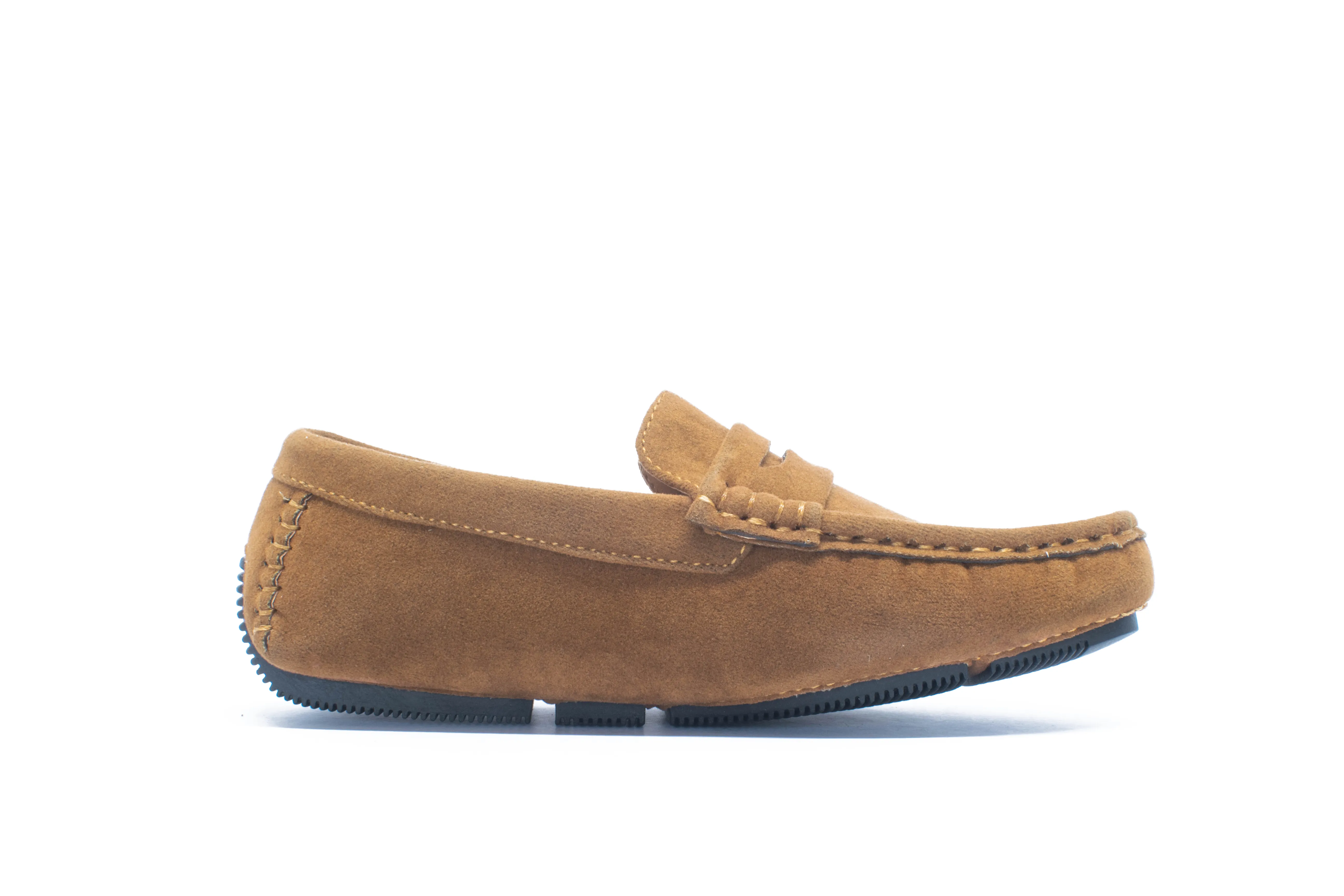 Paris Suede Loafers - Camel Brown