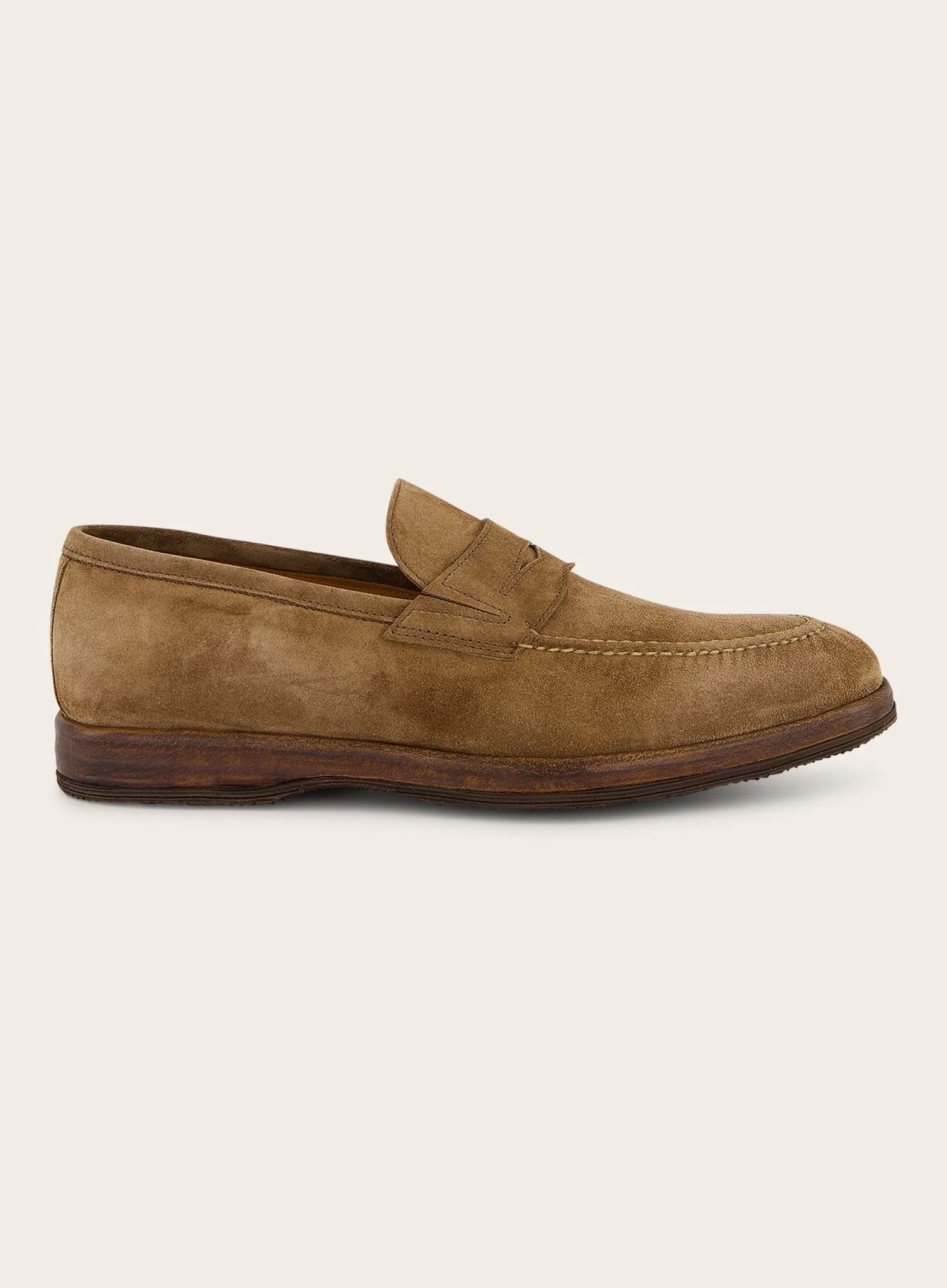 Principe Welt loafers van suède