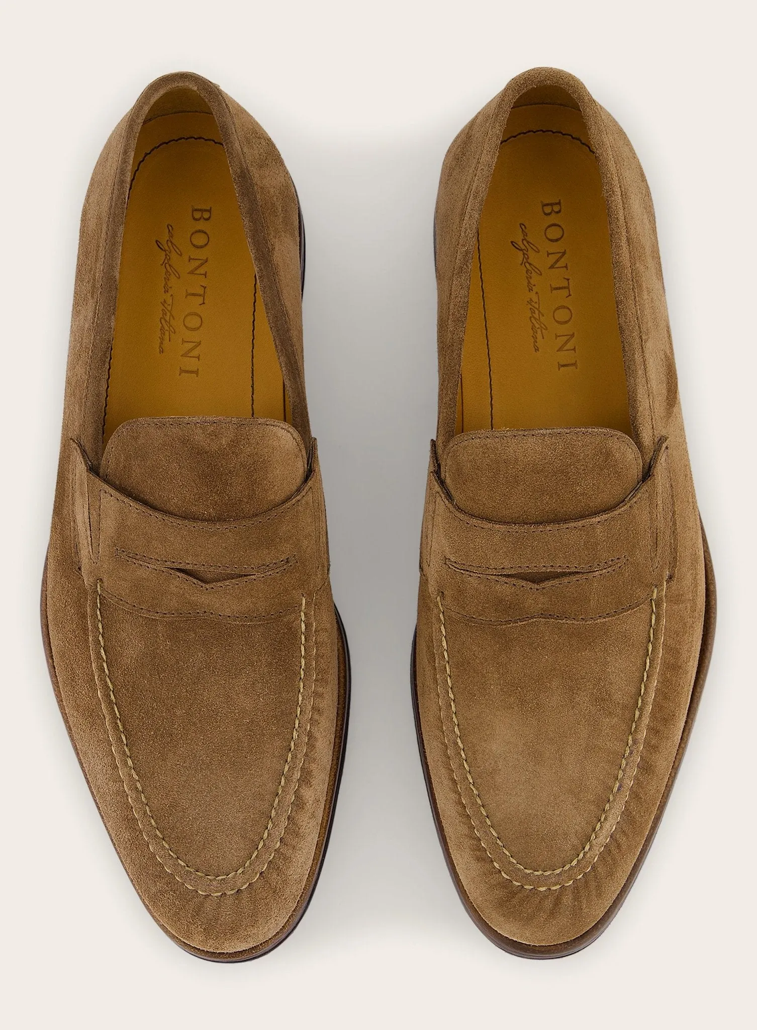 Principe Welt loafers van suède