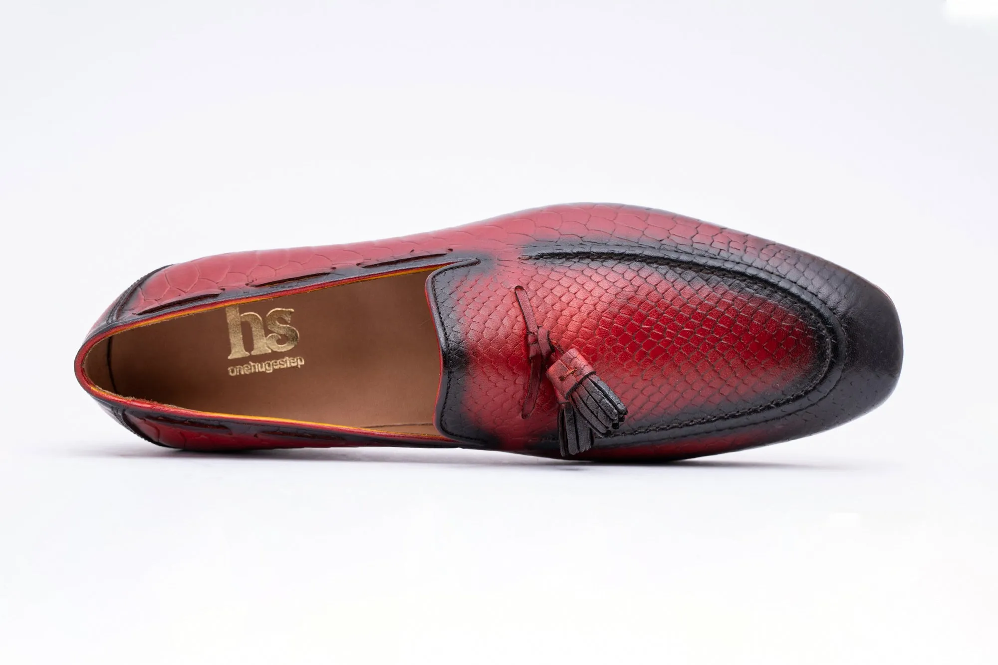 Python Print Tassels Loafer Pattina