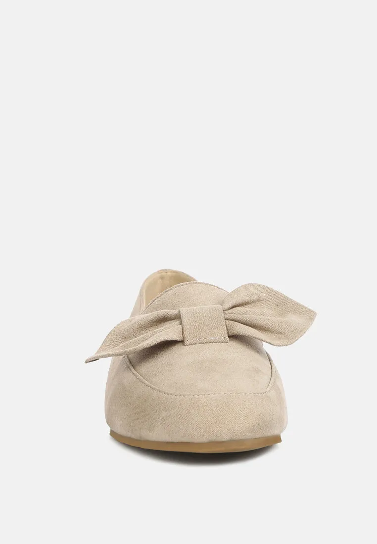 Remee Front Bow Loafers